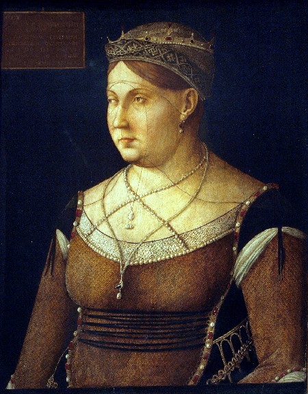 Gentile Bellini. Ritratto di Caterina Corner