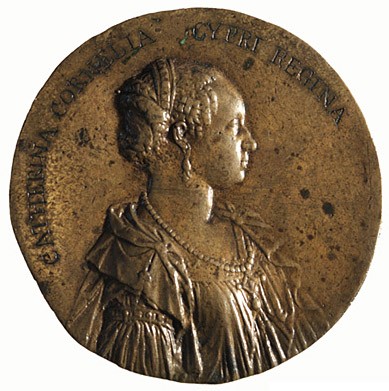 Medaglia dedicata a Caterina Corner, Scuola Veneziana, inizio sec. XVI 