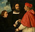 Investitura di Marco Corner abate di Santo Stefano di Carrara, presso Padova