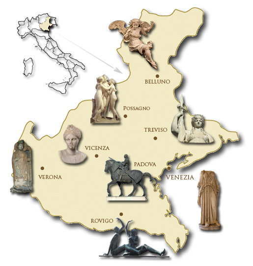 Mappa del Veneto
