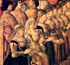 Gentile Bellini, Miracolo della croce al ponte di san Lorenzo. Particolare.